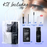DAMMAN 7.5ml Lash Shampoo Concentrate Eyelash Extension Shampoo Lash Cleanser Shampoo Kit Shampoo Mousse For Eyelash With Bottle 6