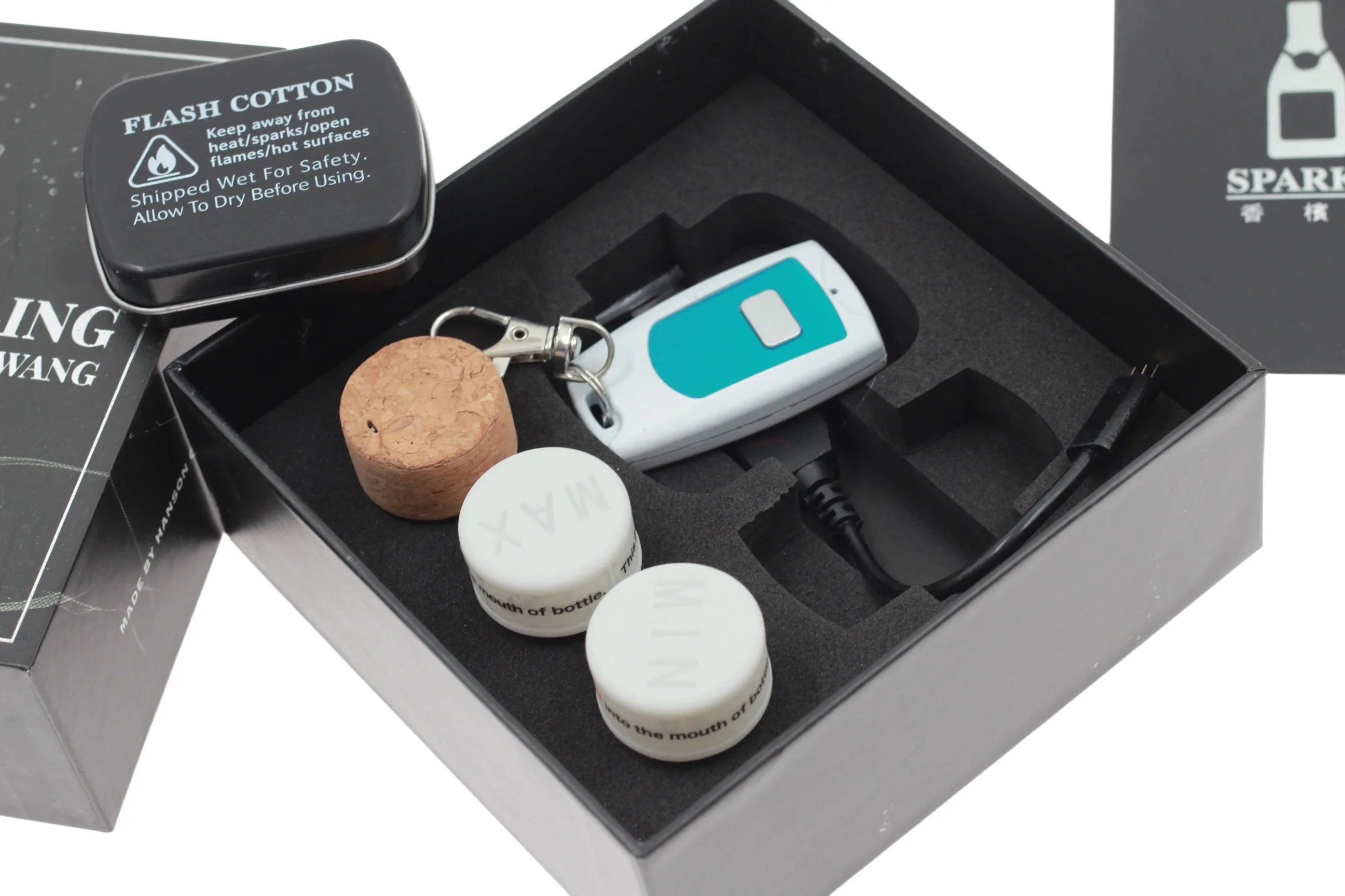 제임스 왕 기믹 스파클링, 궁극의 셀프 오프닝 샴페인 마술 트릭, 마술사 소품, 환상