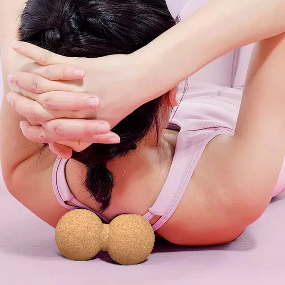 Cork Massage Ball Yoga Therapy Ball Therapy Myofascial for Myofascial Release for Rigger Point