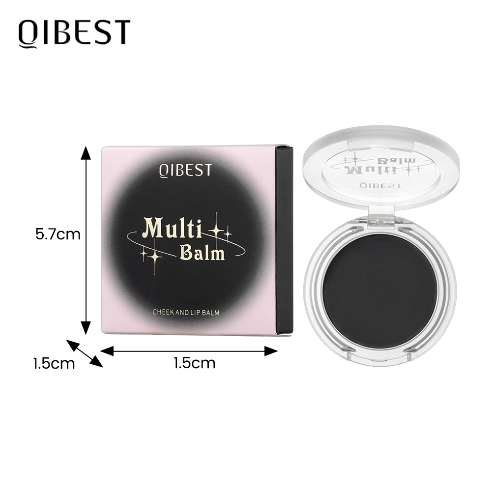 Black Crystal Blush Multi Balm Magic Temperature Change blush cream Gel Blusher Facial blusher for Lip Eye Makeup Pink Cheek Tint Rouge Palette