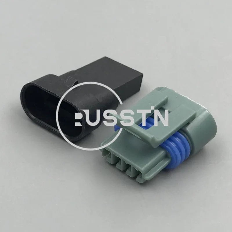

1 Set 4 Pin Waterproof Auto Cable Harness Connector Mass Air Flow Sensor Socket Starter 12162833 12162834