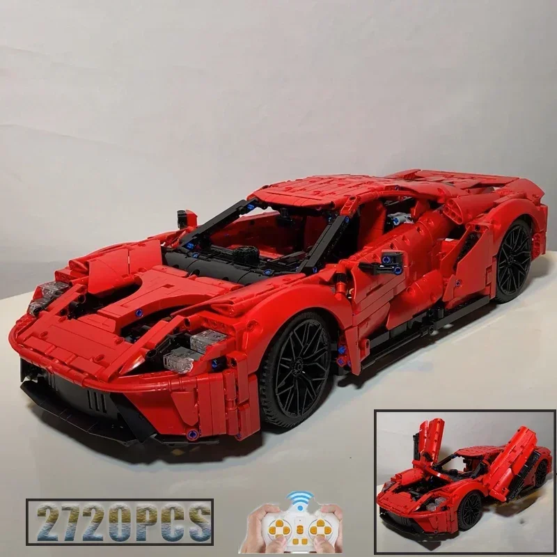 

Новая модель суперкара 1:8 GT 2018 2720 шт., набор для самостоятельного ремонта блоков, кирпичи, подарок на день рождения и Рождество