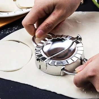 Strumento per gnocchi in acciaio inossidabile Stampo per gnocchi Pressa manuale per uso domestico Cucina Pasticceria Cottura Accessori per gnocchi 1
