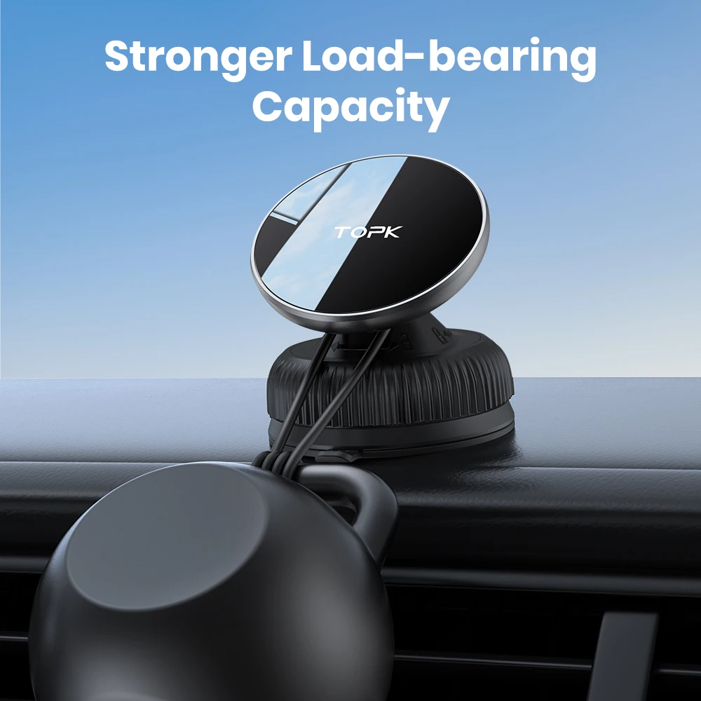 D56X For Mag-Safe Magnetic Car Phone Holder Strongest Suction Strongest Windshie