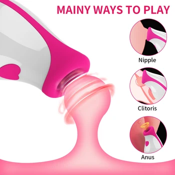 Clit Sucker Vagina Sucking Vibrator Female Clitoris Vacuum Stimulator Nipple Sexy Toys for Adults 18 Women Masturbator Product 4