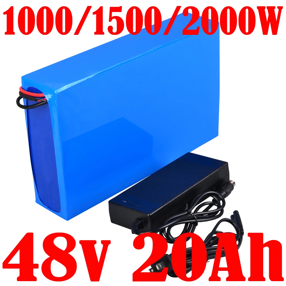 21700 Celle 48V Batteria Ebike 48V 20Ah 25Ah 30Ah Batterie Per Biciclette Al Litio 48V 1000W 1500W 2000W Batteria Per Scooter Bici Elettrica