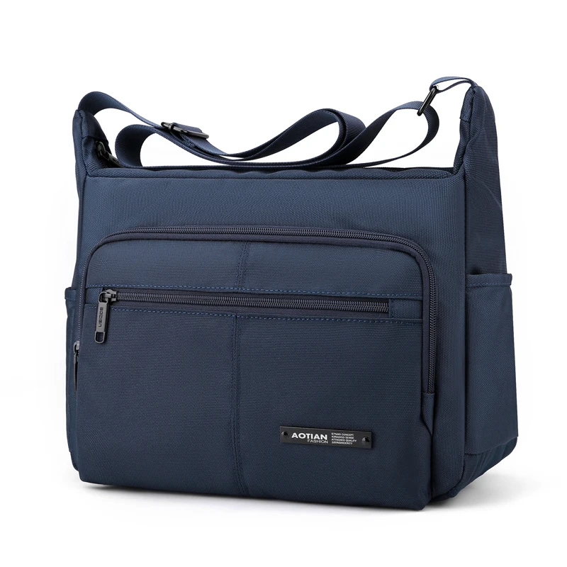 

Нейлоновые сумки на плечо для мужчин, повседневный дорожный тоут, роскошные мессенджеры через плечо, модные сумочки-кошельки