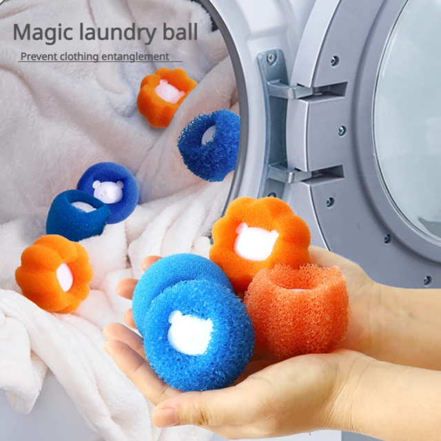 Pet Hair Remover Laundry Lint Remover Washing Ball Reusable Pet Hair Catcher  Washing Machine Dryer Balls for Cat Fur Remover - AliExpress