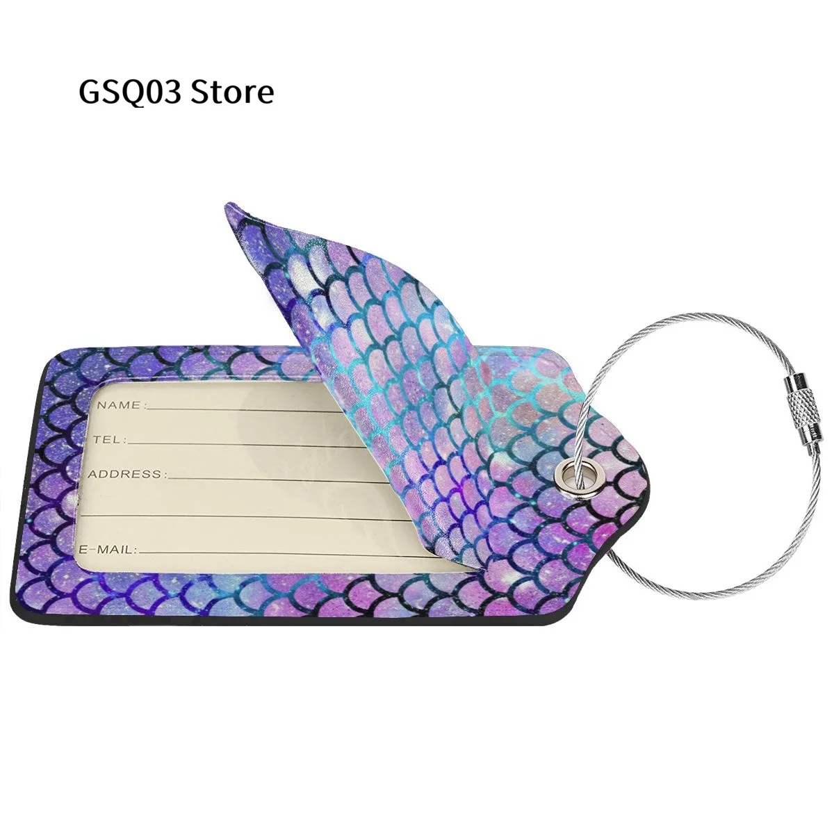 Рисунок 2 - Чемодан Русалка для чемодана абстрактная