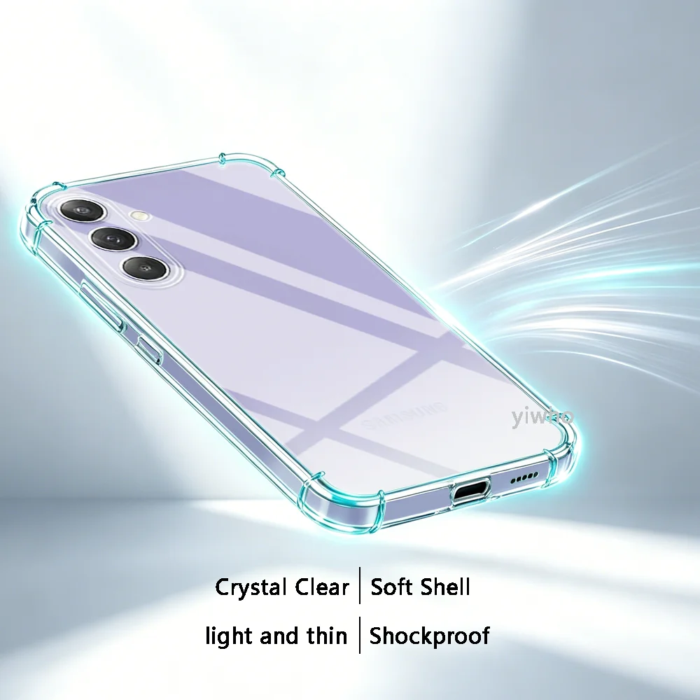 Shockproof Transparent Soft Clear Mobile Phone Case