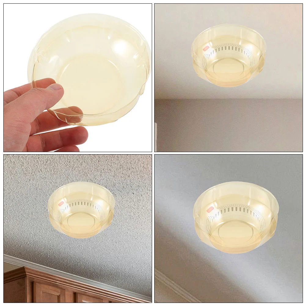 8 Pcs Smoke Extinguisher Plastic Kitchen Paint Cooking Baking Protective Dust for Baby Smog Alarm
