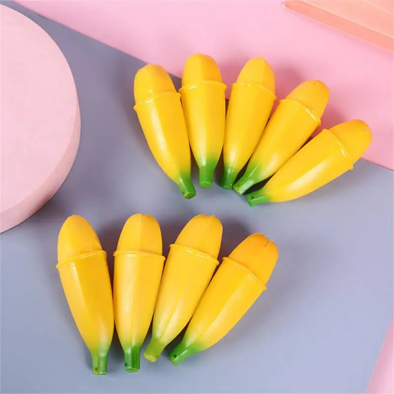 

Durable Soft Banana Toy High Simulation Degree Tpr Unzip Toys Pinch Le Decompression Ball Small And Portable Yellow Bright Color