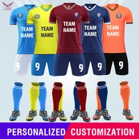 Custom Soccer Jerseys for Men Print logo Kid Adult Soccer Jersey Set personality customazition Name Number soccerFootballUniform 1