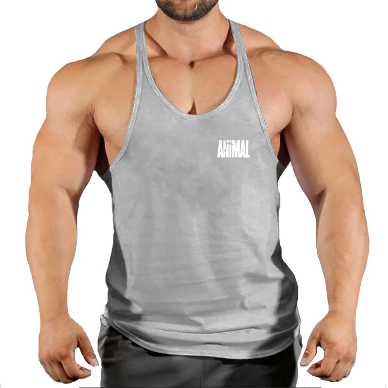 Letnia marka Fitness Tank Top Mężczyźni Kulturystyka 2022 Siłownie Odzież Fitness Mężczyźni Koszula slim fit Kamizelki czysta bawełna Podkoszulki Muscle T