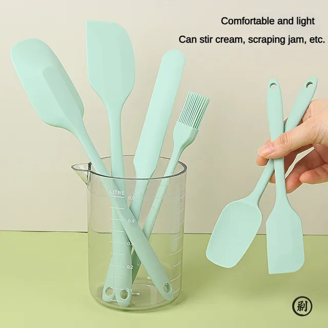 Silicone Spatula & Brush Set 2