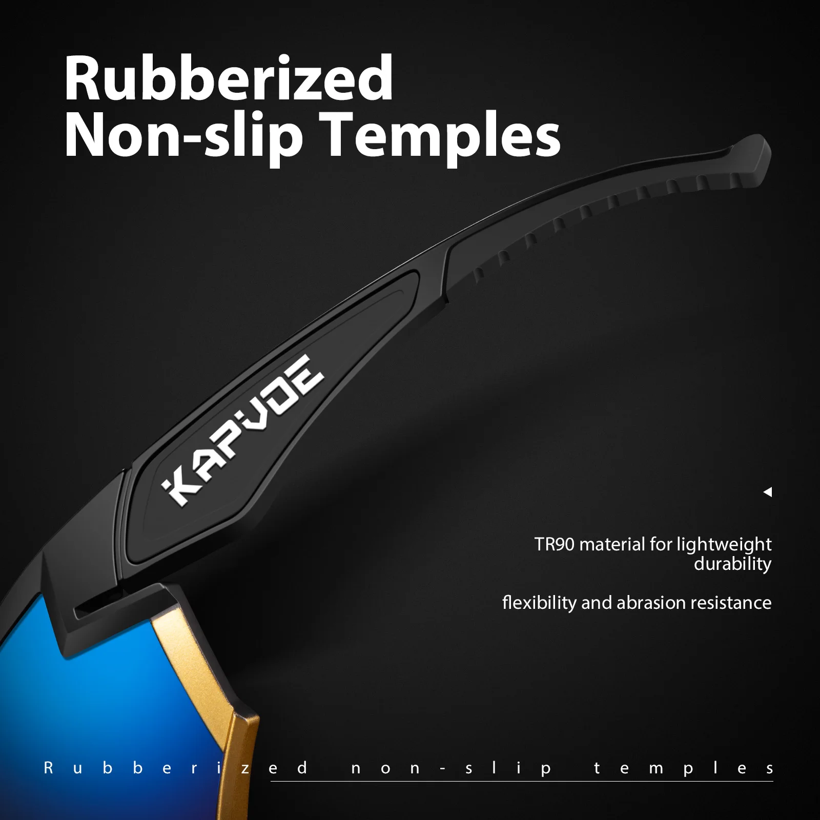 Kapvoe Men's Cycling Sunglasses Riding Glasses Women Bicycle Eyewear Mountain MTB Bike Road UV400 Sports Cycling Goggles 2024