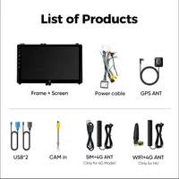 Autoradio AINAVI pour Toyota Corolla E140 E150 2003-2020 Auris 2Din Bluetooth sans fil Carplay Android Auto Écran Carplay pour voiture Stéréo de voiture Audio de voiture Affichage Carplay pour voiture Radio de voiture Stéréo automobile Écran de voiture BT USB FM 4G GPS SWC 9 pouces 6
