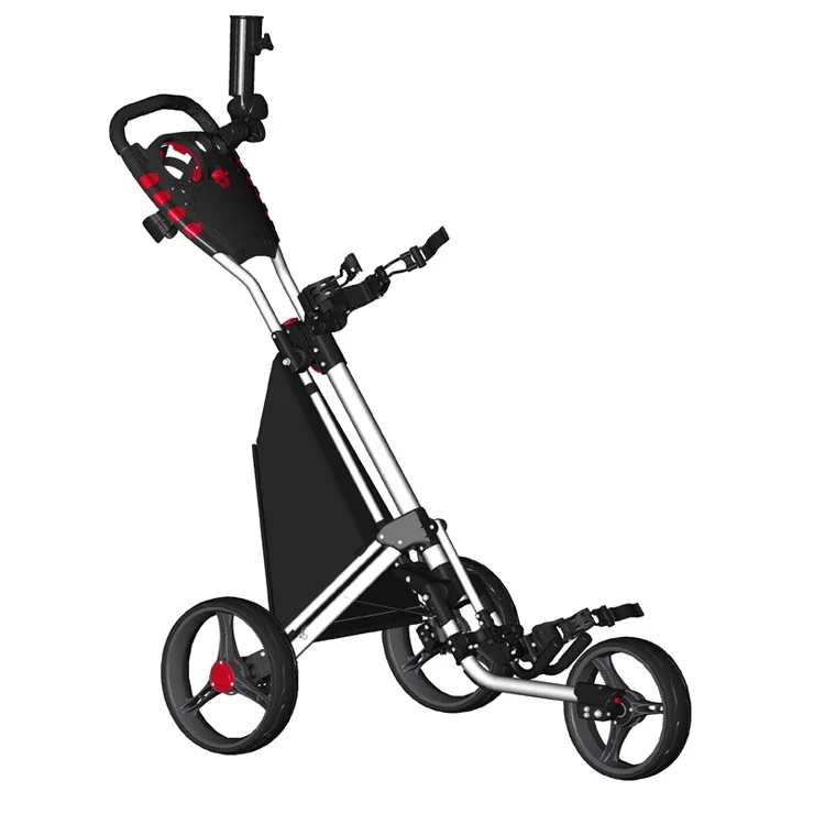 Carrello Da Golf A 3 Ruote In Alluminio Per Esterni