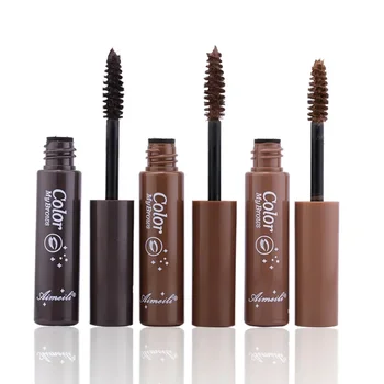 3 colori di lunga durata impermeabile mascara per sopracciglia crema per sopracciglia ombretto trucco bellezza strumenti comstic con pennello colorante gel per sopracciglia 1