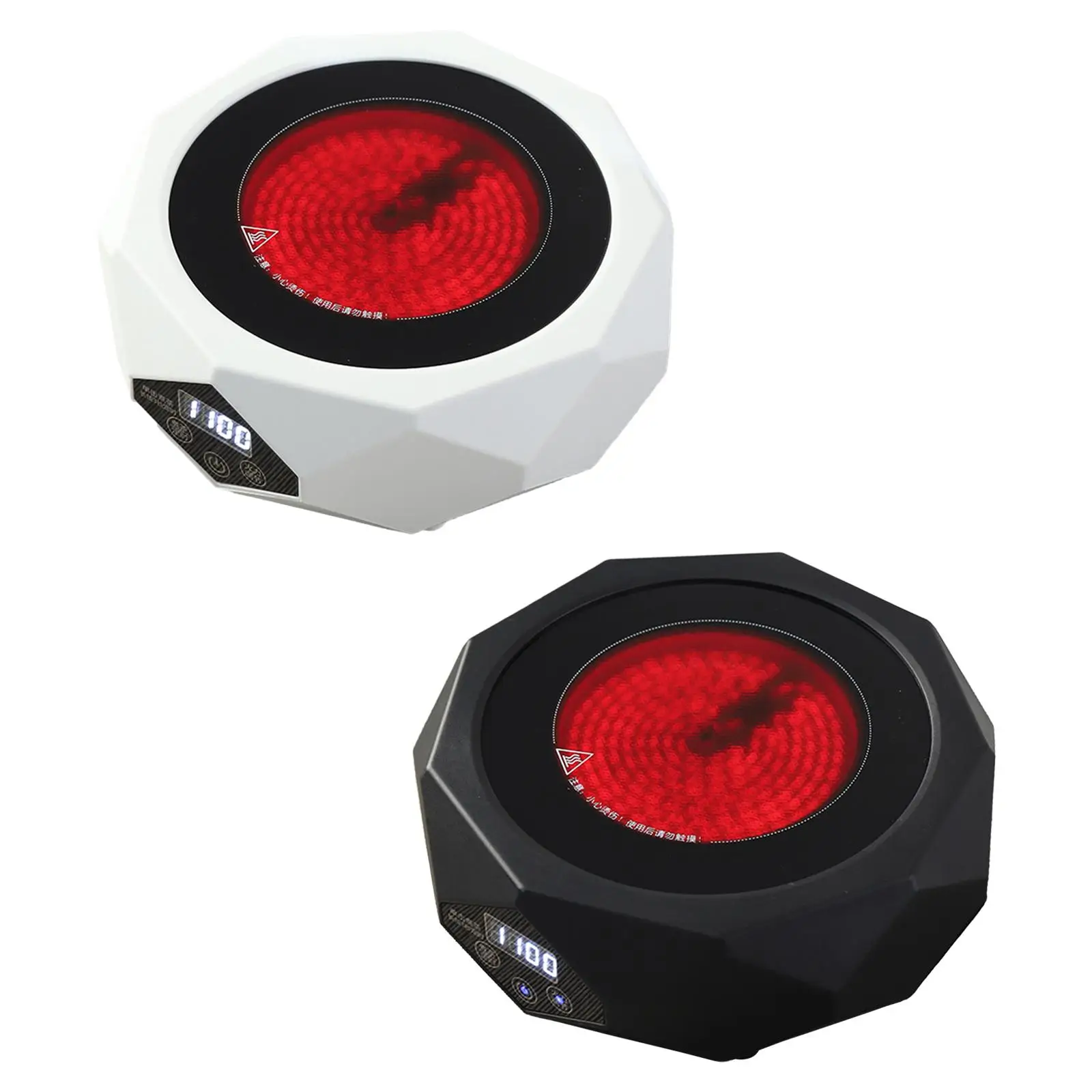 Mini Electric Stove Versatile Portable Coffee Electric Tea Boiler Cooktop Single Burner for Offices Camping Car Tea Rooms Picnic 2