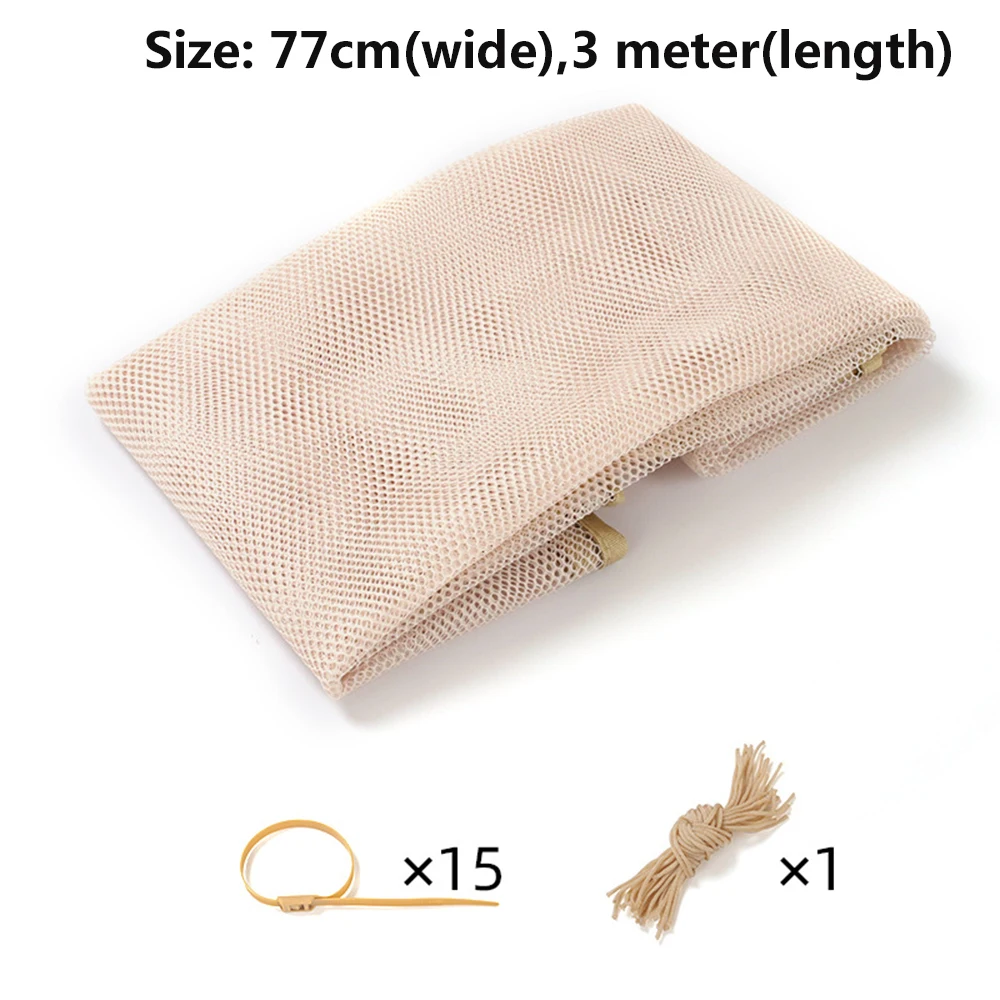 3Meter Child Proofing Banister Guard Net Outdoor Balcony and Indoor Stair Railing Safety Mesh With Tying Ropes Security Supplies Child Safety Net