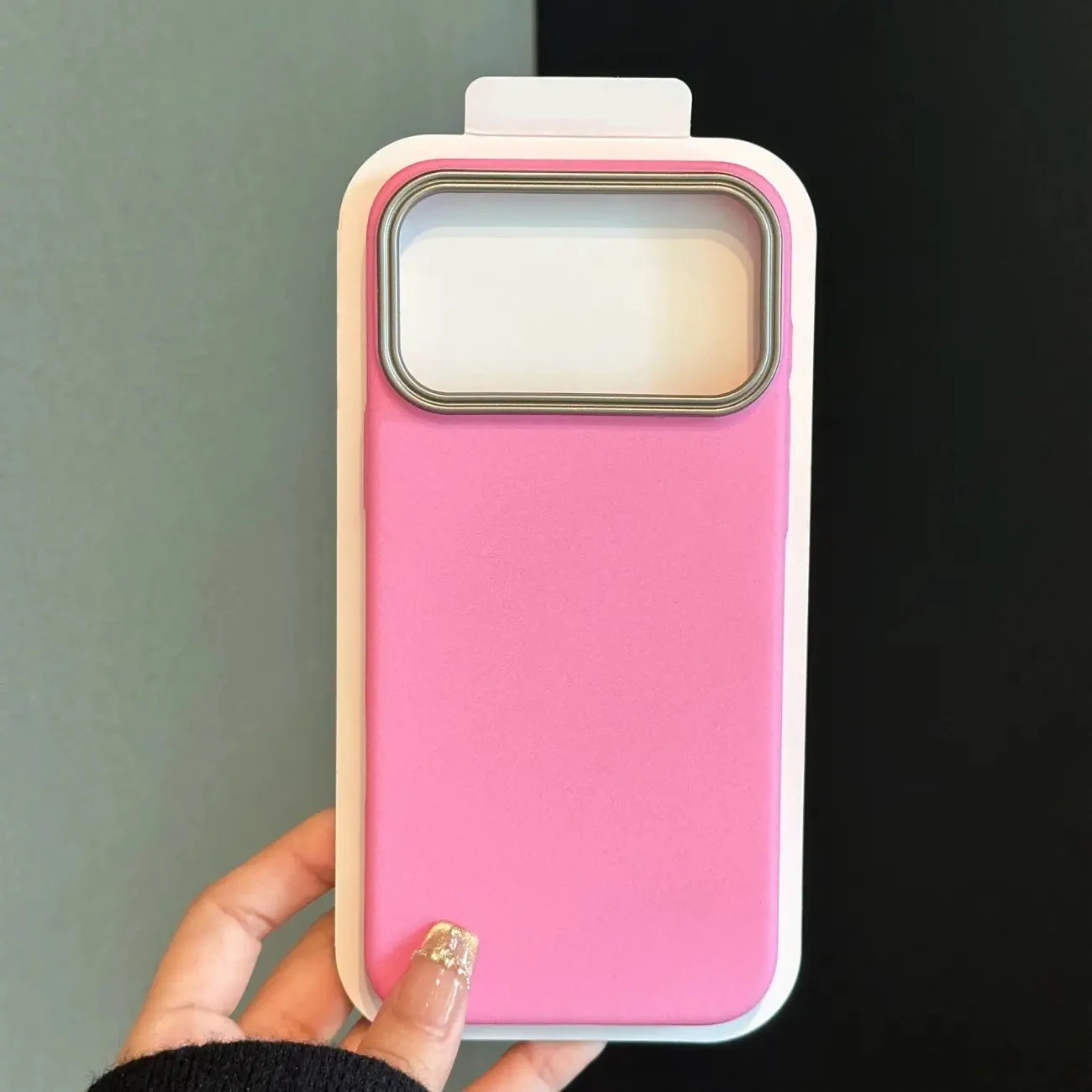 Frosted Matte Sandstone Phone Case - Solid Color Business Hard Bumper Cover