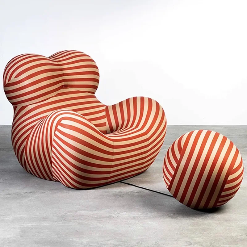 Foam Cushion Living Room Chair Back Support Bedroom Recliner Chair Lounge Lazy Sofa Meubles De