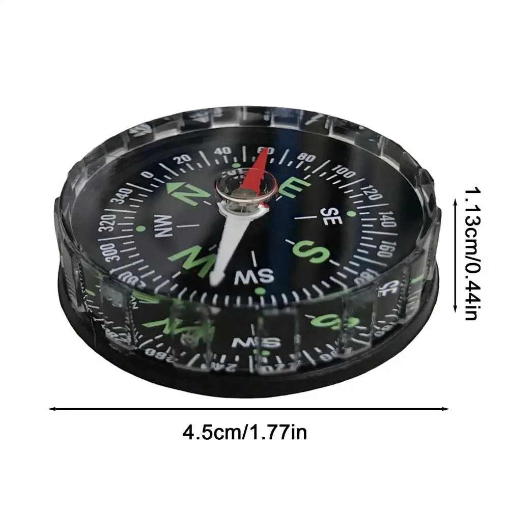 Mini Outdoor Camping and Hiking Pocket Compass - Essential Navigation and Survival Tool