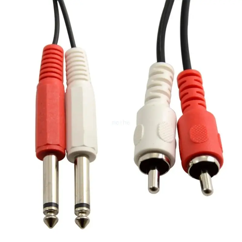 RCA-1/4 ̺,  1/4ġ 6.35- RCA ׷  ȣ  ̺ B85B