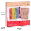 Montessori Educational Wooden Math Toys For Kids Children Baby Toys 99 Multiplication Table Math Arithmetic Teaching Aids 3