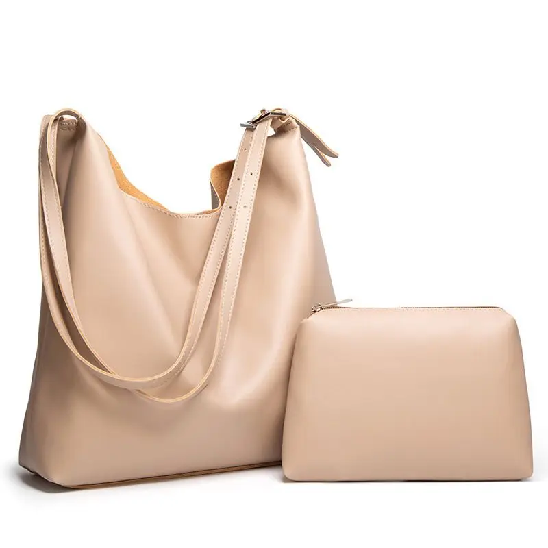 

Vintage Fashion Tote Bags for Women 2024 Summer New Luxury Designer Handbag Big Capacity Soft Leather Shoulder Shopper Bag