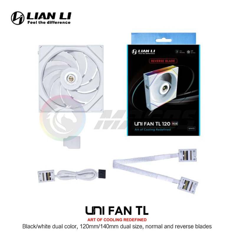 Li-ventilador de Refrigeração Tl120 Tl140 Uni para Frente Caixa do Computador Reverso Refrigerador de Água Suporte L-conectar Pacote de ou Peças li - Imagem 3