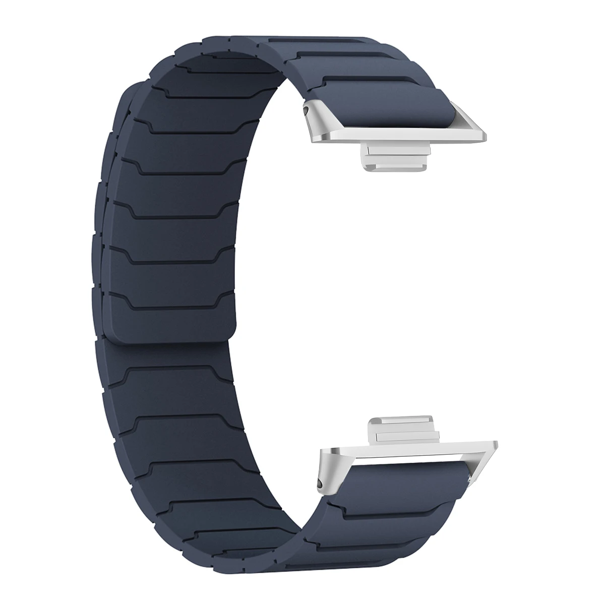 ตัวเลือกสินค้า สายซิลิโคนแม่เหล็กสำหรับ Mi Band 9 Pro 8 Pro รัดข้อมือระบายอากาศได้