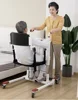 Electric Patient Transfer Commode Lift Chair Foldable IXP4 Waterproof with Bedpan from Bed to Chair for Handicapped 3