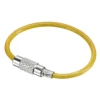 uxcell Wire Keychain Key Ring Loop Cable for Handbag Lanyard Zipper PVC Coated Stainless Steel 5