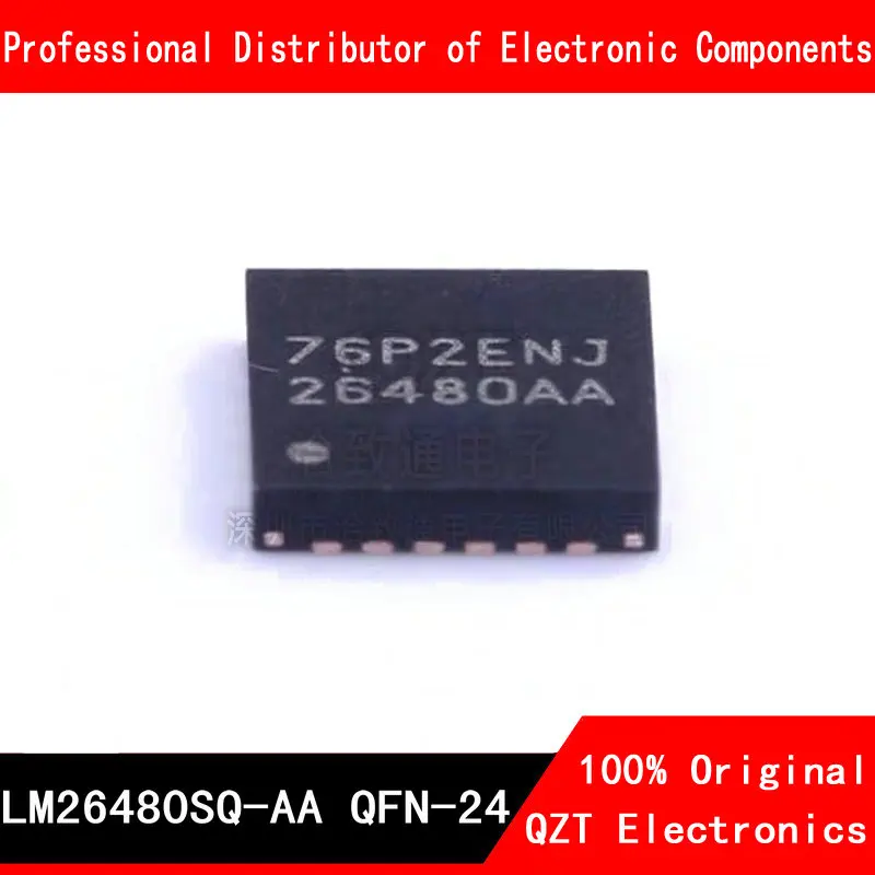 

10pcs/lot LM26480SQ-AA QFN LM26480SQ 26480AA QFN-24 new original In Stock