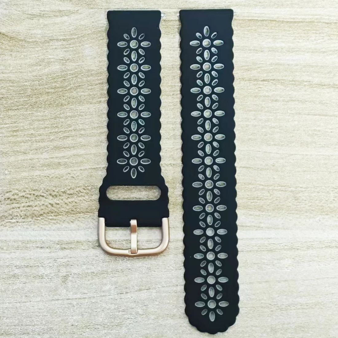 Premium 20mm Silicone Watch Strap - Versatile and Stylish Bracelet Replacement