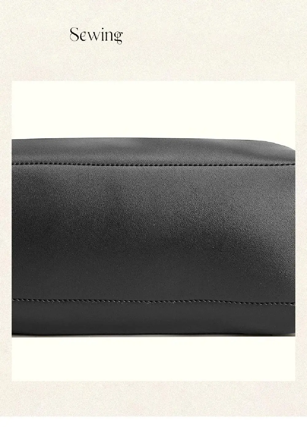 Mode Einfarbig frauen Eimer Tasche Leder Große Kapazität Schulter Tasche Vielseitige Casual Tote Tasche Frauen – Detail 7