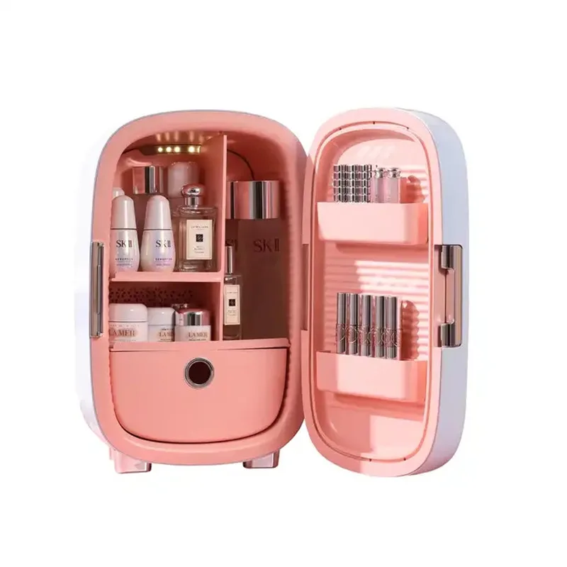 New12LPinkportablecosmeticsfridgepinksmallrefrigeratorfor