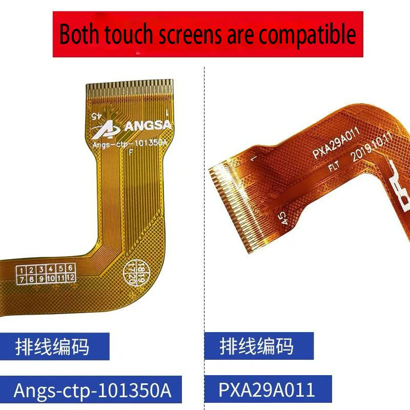 Painel de Tela de Toque Capacitivo para Teclast Película de Vidro 10.1 Polegadas 2.5d P10hd 4g Teclast P10s Lte Pxa29a011 Angs-ctp101350a Novo - Imagem 2