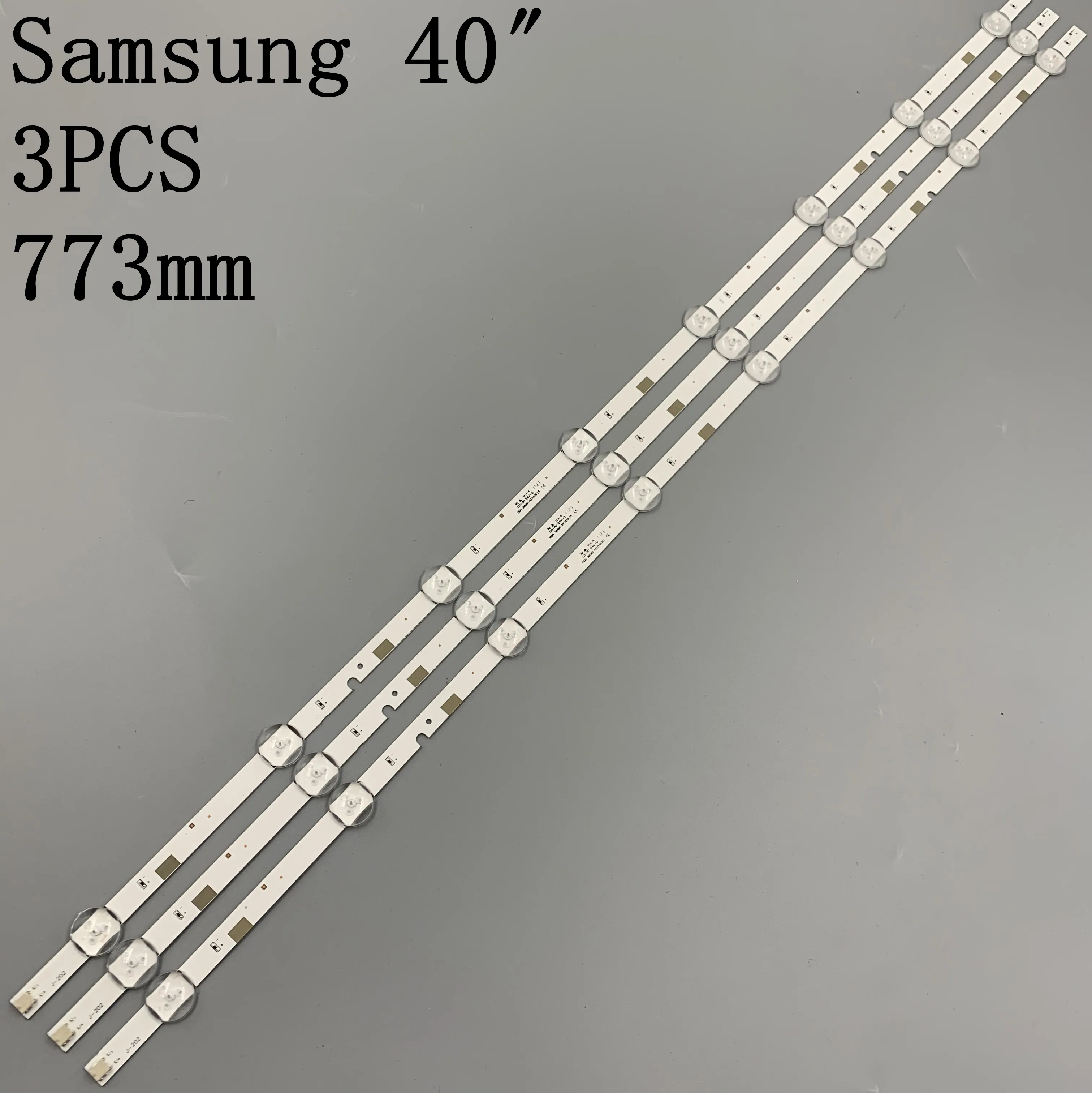 3pcs/Lot LED Backlight Strip for Samsung UE40J5200 UN40J5300AG UE40J5000 UN40J5200 UN40J5200AG V5DN-395SM0-R2 R3 BN96-37622A