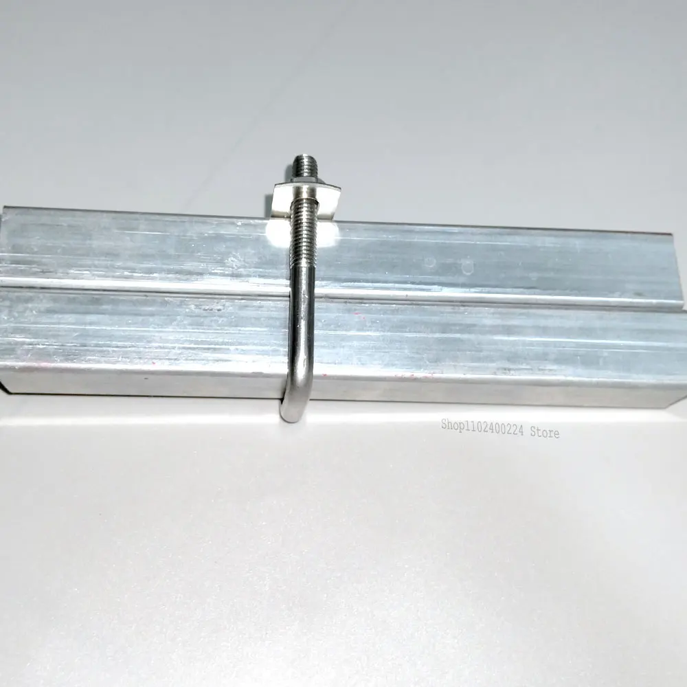 Square Bolt U-screw Square Clamp Square Pipe Clamp Right Angle Bolt 304 Stainless Steel
