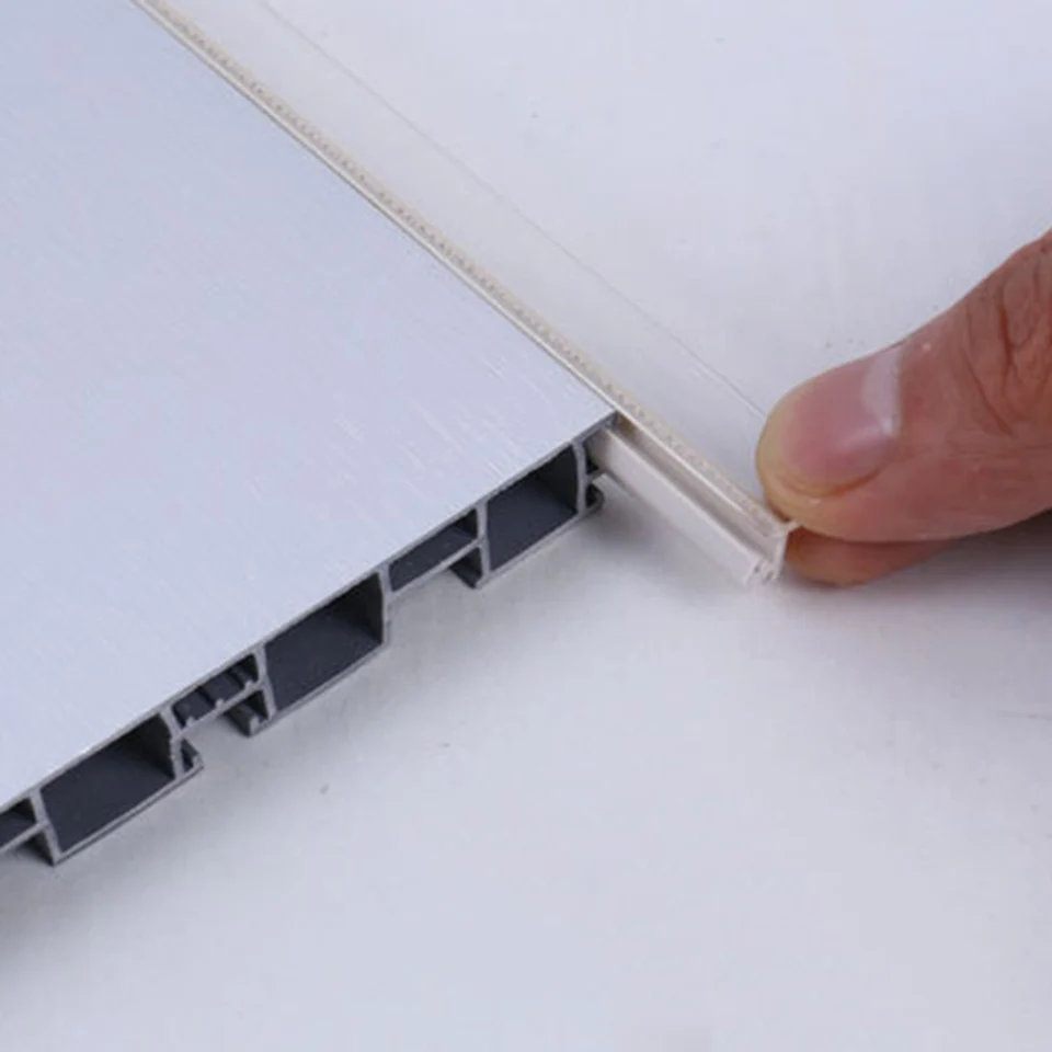 Rodapie Pvc DQ-PP Conexión De Esquina Para Rodapié, 150 Mm, Color Blanco Brillante, Plástico, Zócalos, Zócalos, Perfil Zocalo Cocina