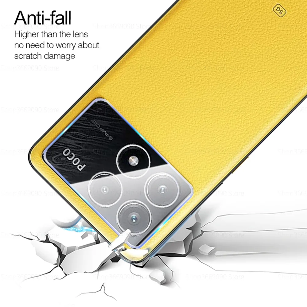 3D Curved Tempered Glass Camera Lens Protective Case with Ring Rear Lens Cover