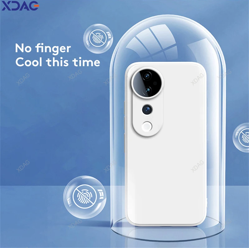 Luxury High-Quality Liquid Silicone Phone Case - Original Soft Bumper Cover