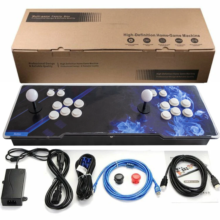 

5200 GAME Mini Arcade Machine Retro Video Games Joystick Console Home Version 3D Games Double Arcade Console