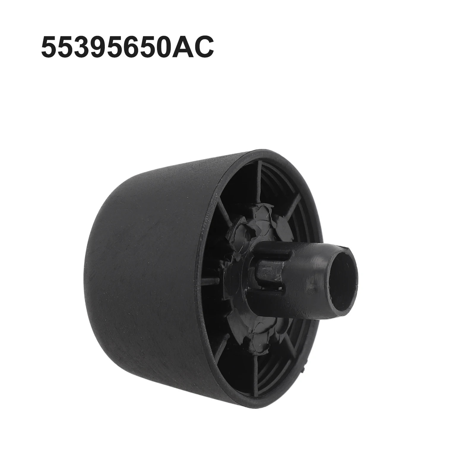 

1pc Black Car BODY RUBBER BUMPER CUSHION HOOD STOPPERS Suitable For JEEP For WRANGLER JK 2007-2018 # 55395650AD/ 55395650AC