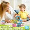 4/6pcs Early Learning Soft Blocks, EVA Leather Stacking Bath Toy, Six Different Sides Parent-Child Interaction, Birthday Gift 6