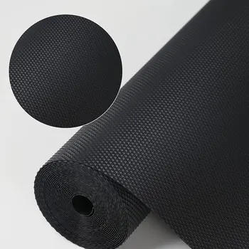 1 Roll EVA Shelf Drawer Kitchen Cabinet Liners Mat Non-Adhesive Waterproof Anti-Slip Anti-Dust Fridge Table Mat For Home Use 1