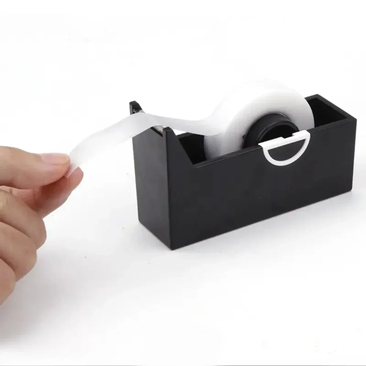 Dispenser Grafting Eyelash Extension Tape Holder Base Lash Plastic Rotating Tape Cutting Makeup Tool Lash Adhesive Tape Cutter